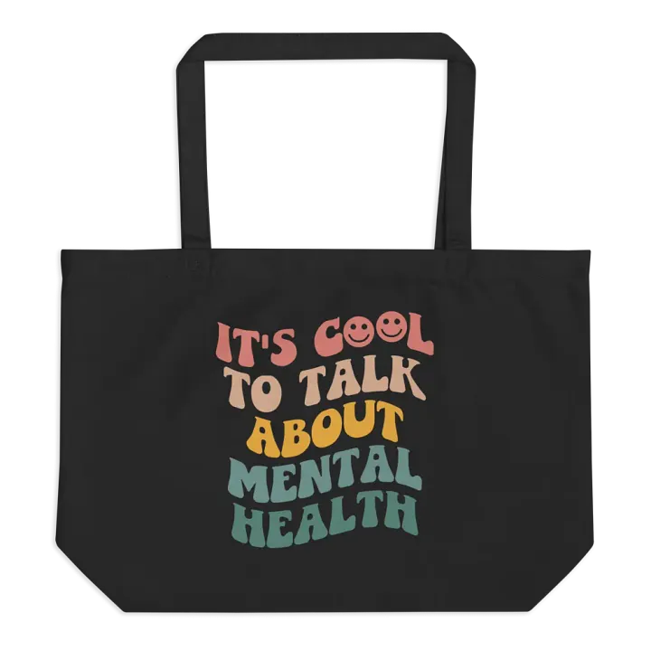 It's Cool To Talk About Mental Health Tote product image (1)
