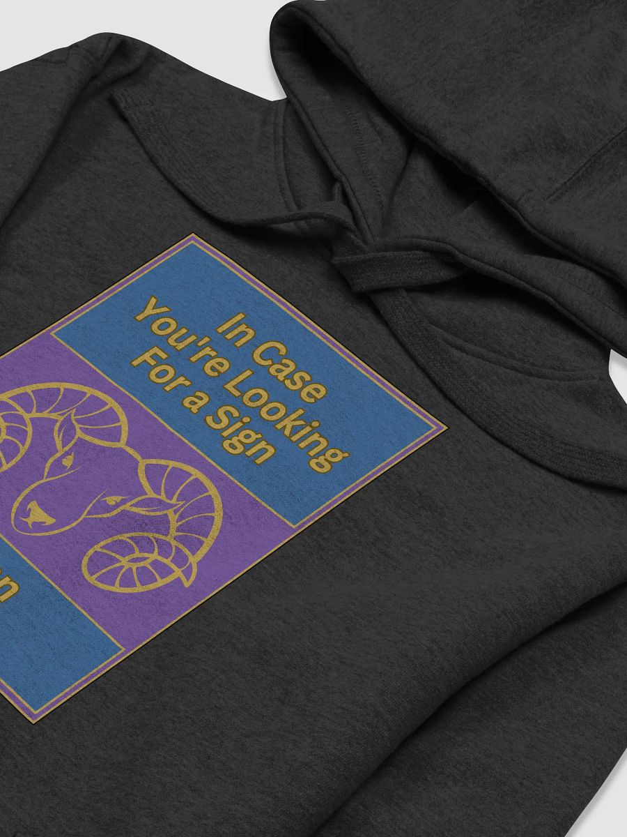 In Case You’re Looking For A Sign Aries Zodiac Sign Hoodie, Zodiac Sign Vibes Hoodie, Aries Hoodie, Astrological Hoodie. product image (2)