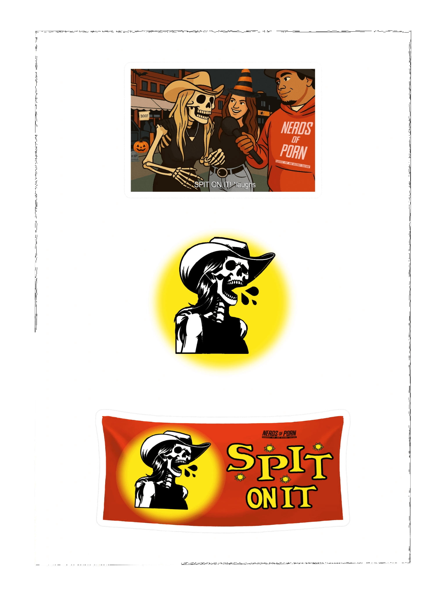 Spit On It Halloween Sticker Pack product image (3)