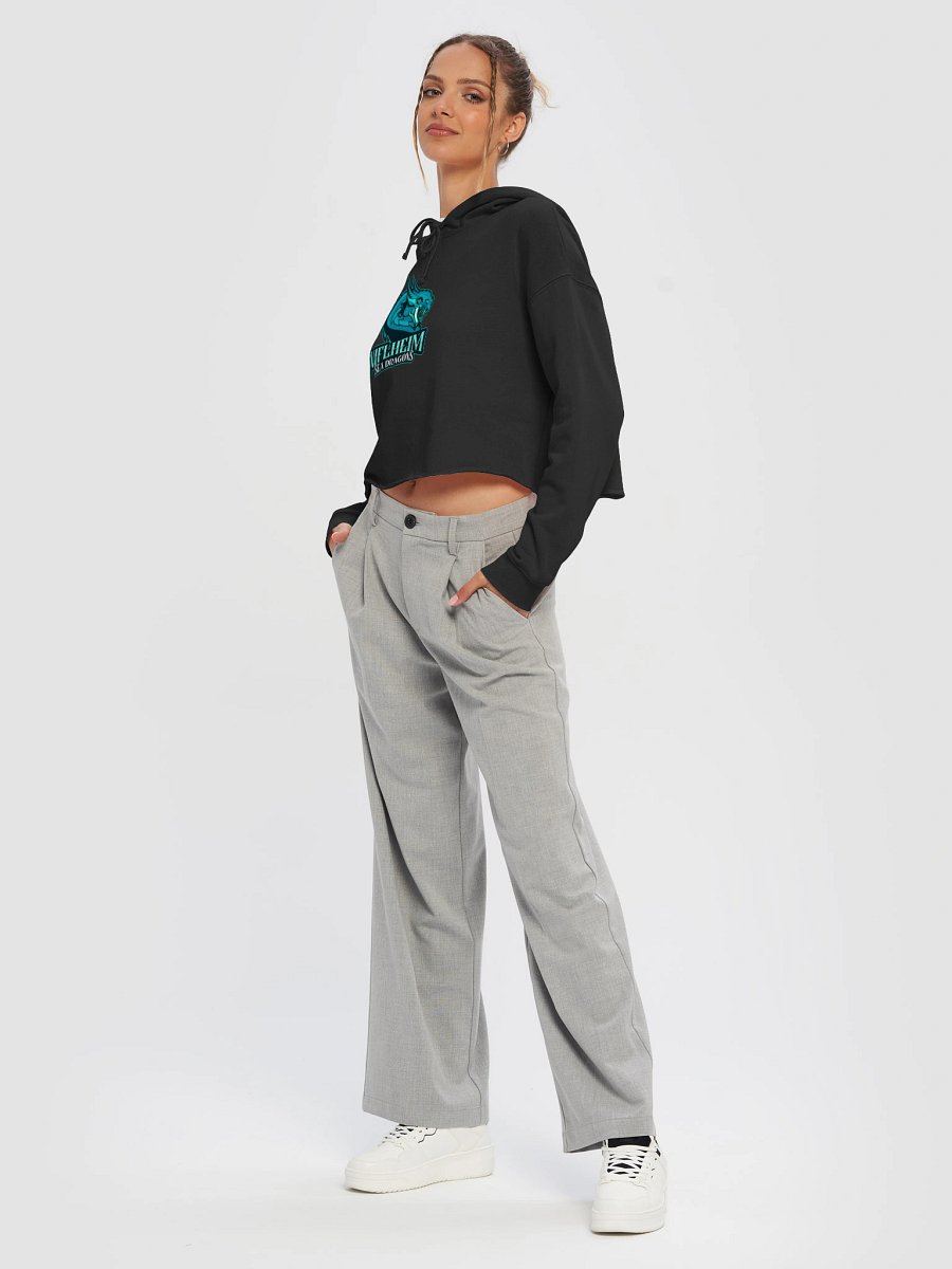 NIFLHEIM SEA DRAGONS CROP HOODIE product image (5)