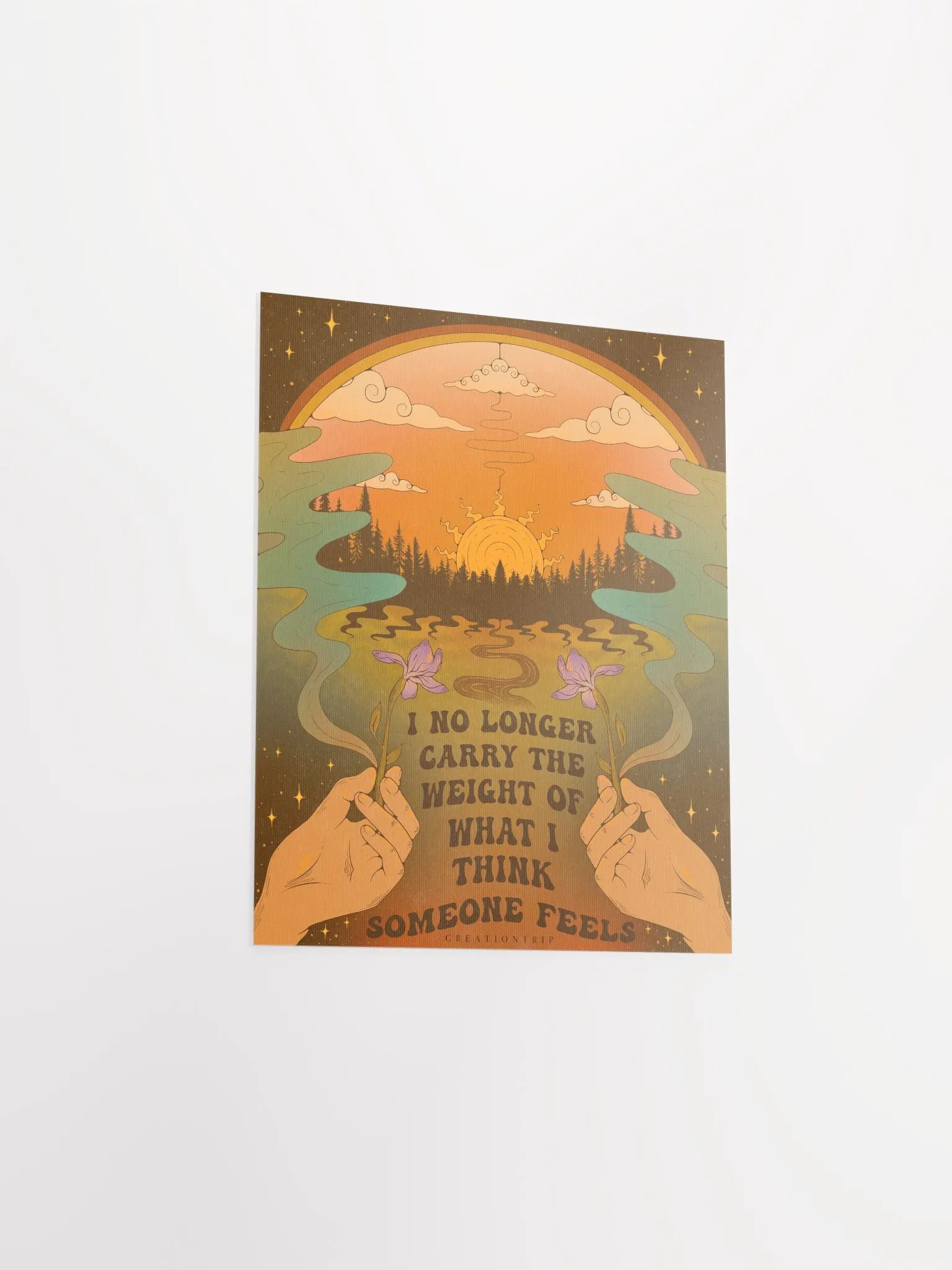 Matte Poster - Not Carrying the Weight product image (2)