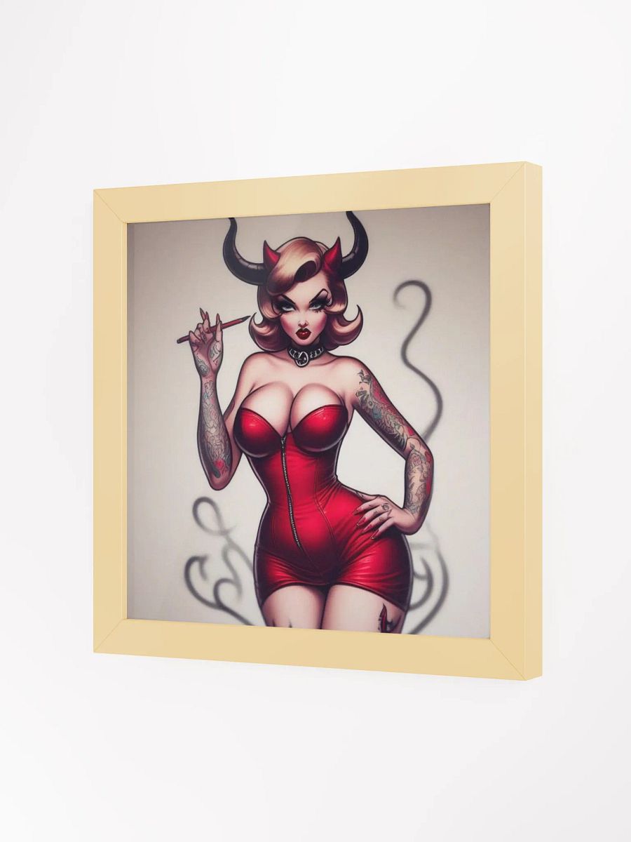 Elegant devil Framed Poster product image (2)