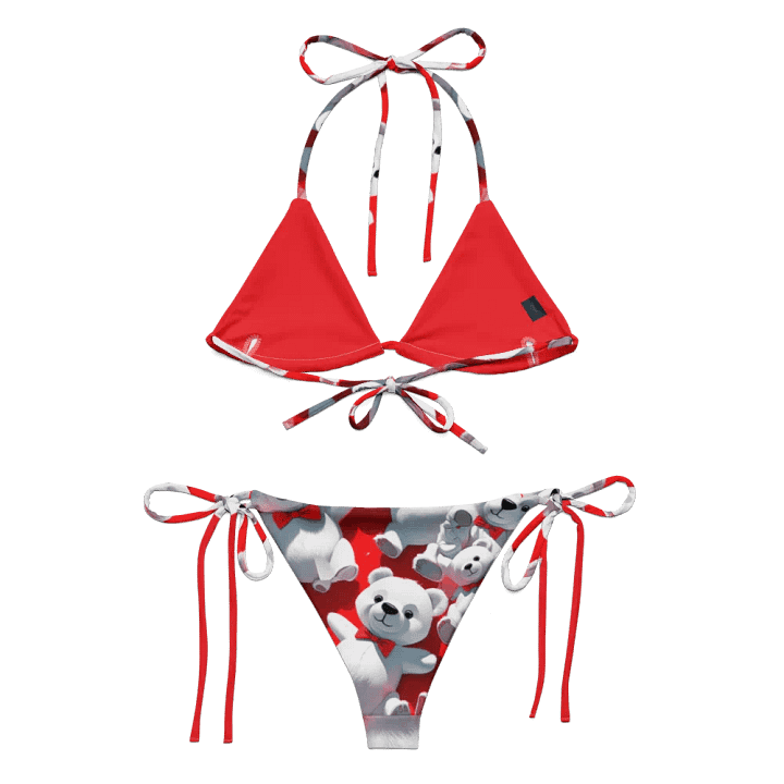 Teddy Bear Bliss String Bikini product image (2)