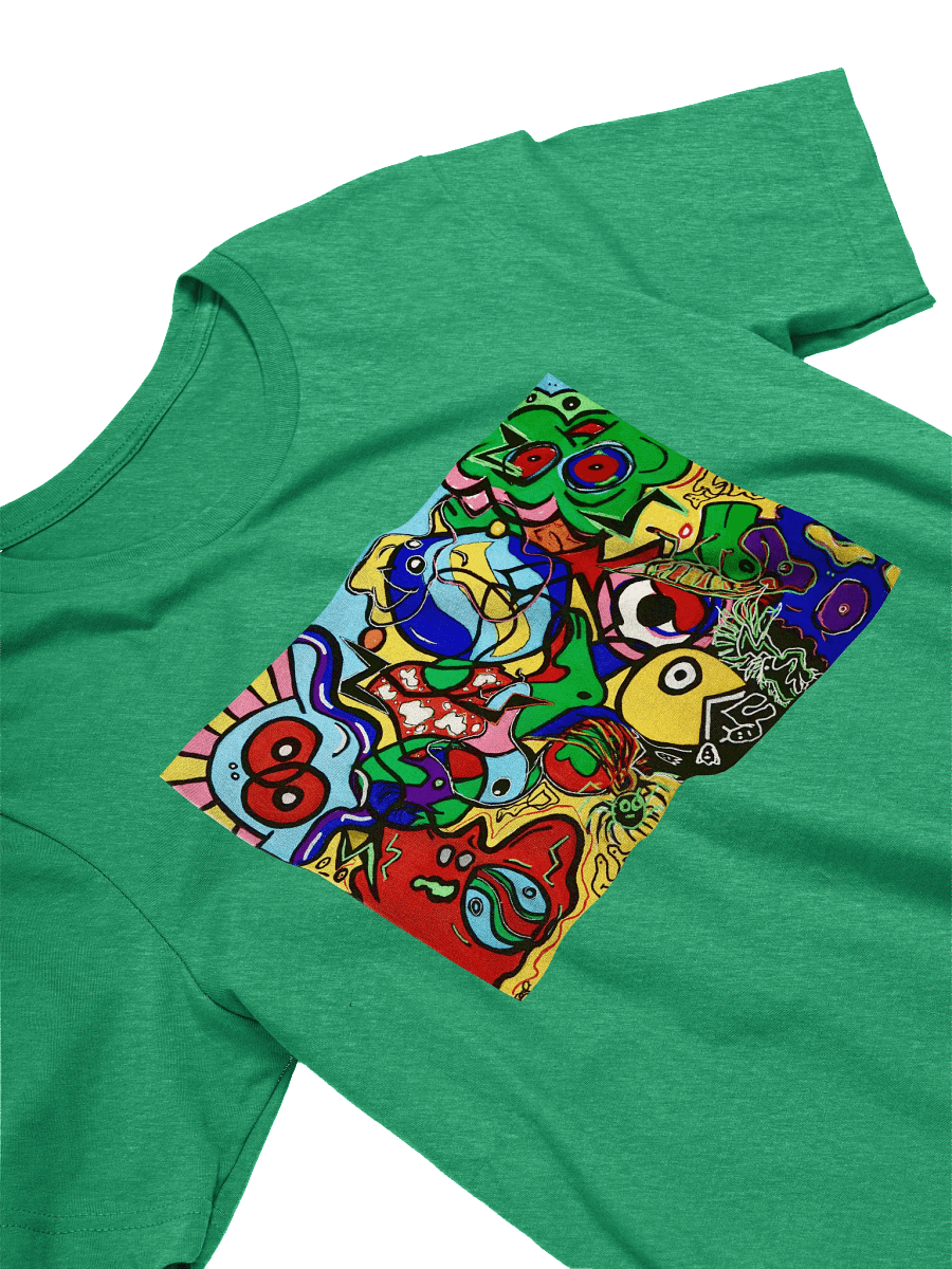 Chaos Turning Chaos Abstract Cartoon T-Shirt (alt version) product image (3)