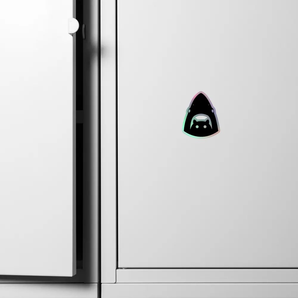 Holographic Chomp Sticker product image (4)