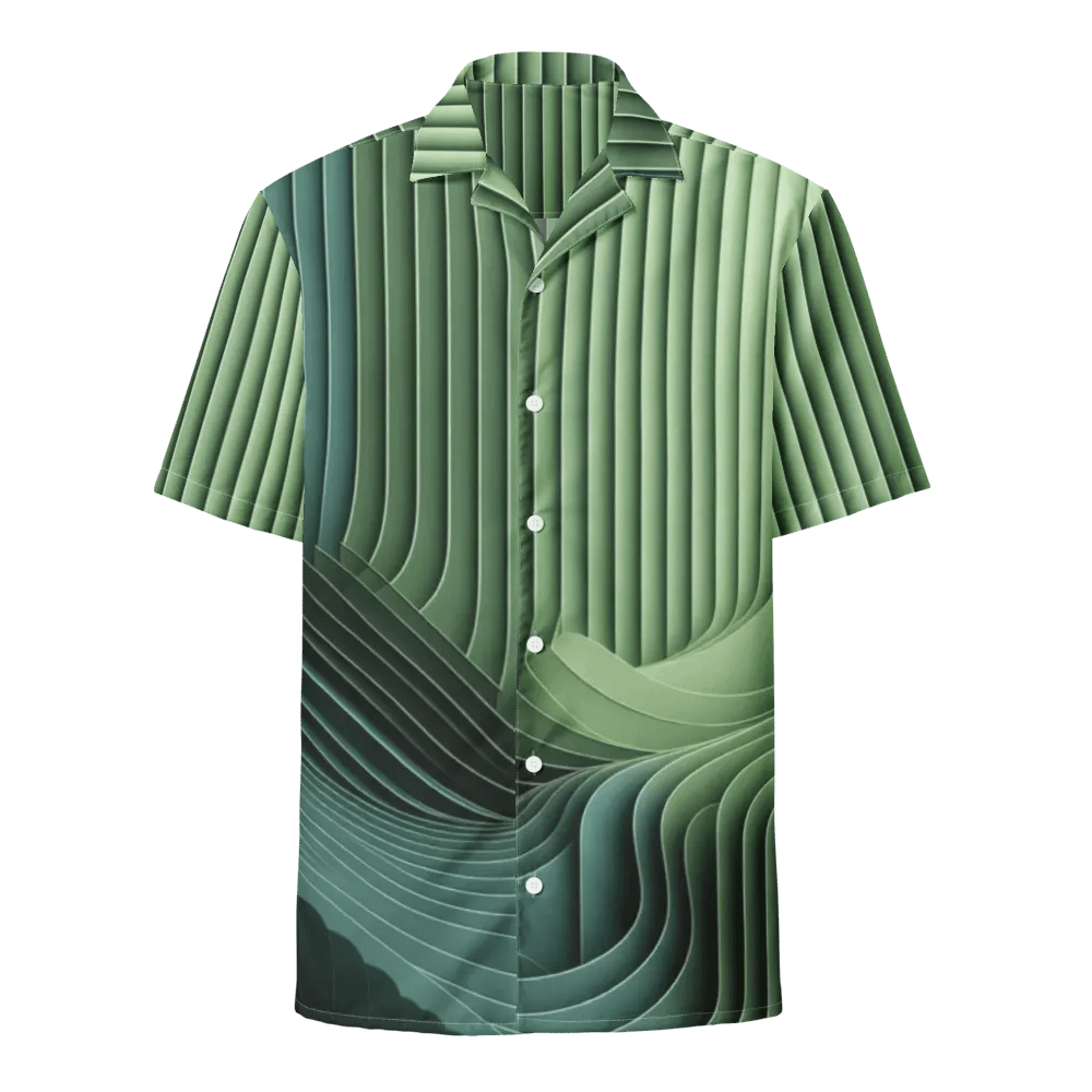 Men's Full-Print-5 Green Hawaiian Shirt product image (1)