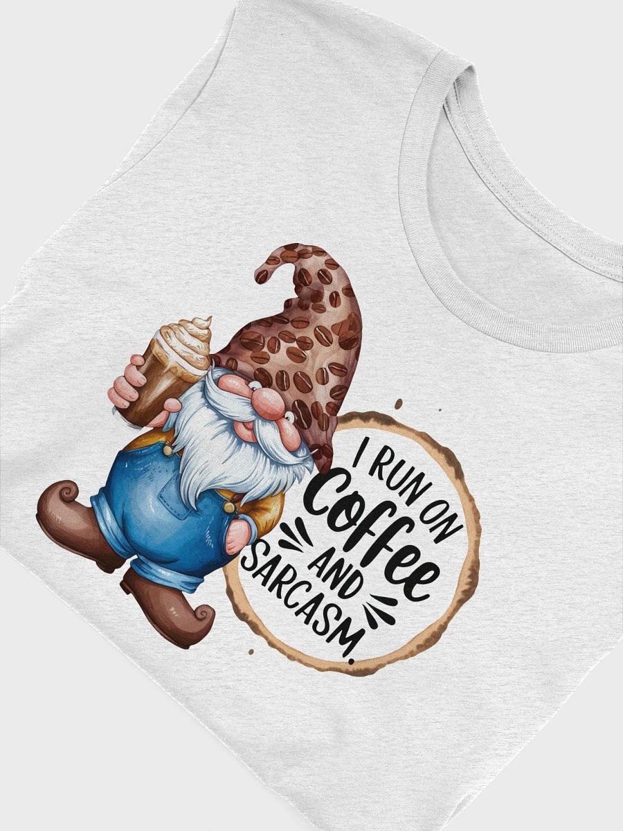 Coffee Gnome Sarcasm Tee product image (3)