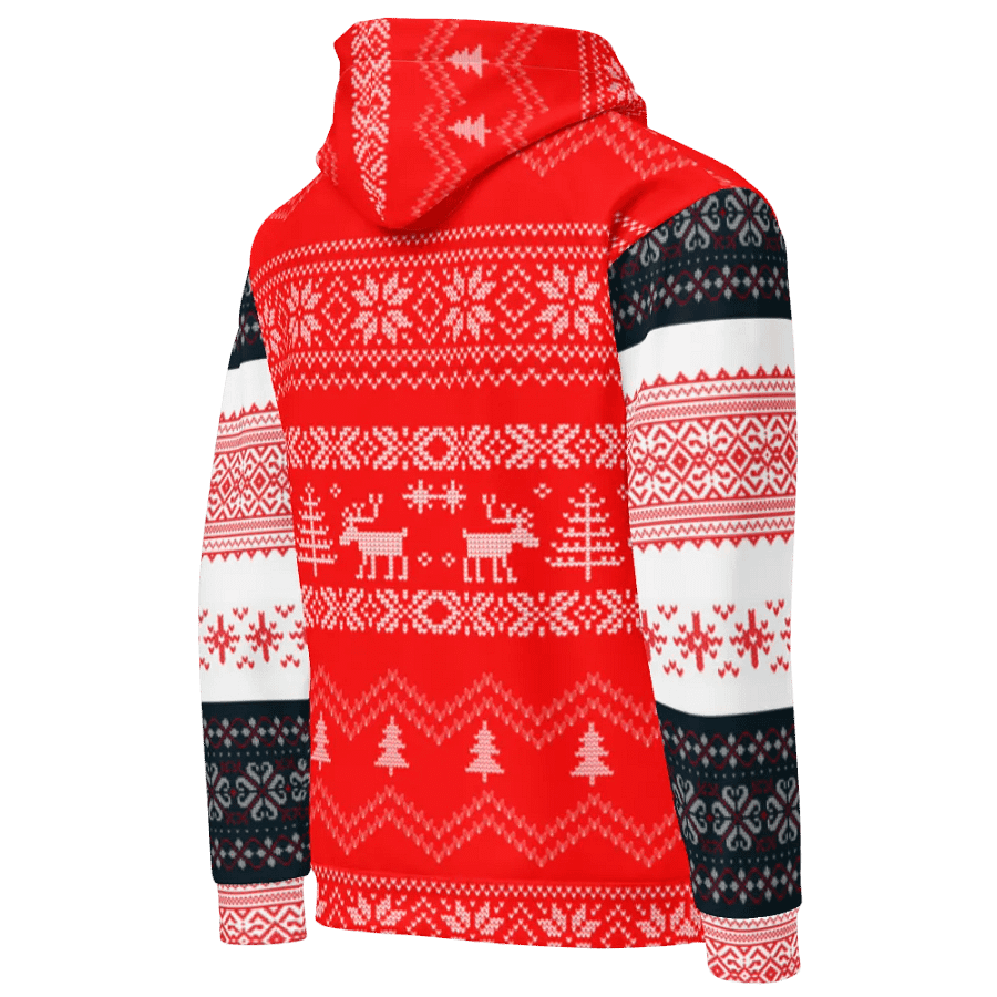 Festive Reindeer All-Over Hoodie product image (10)