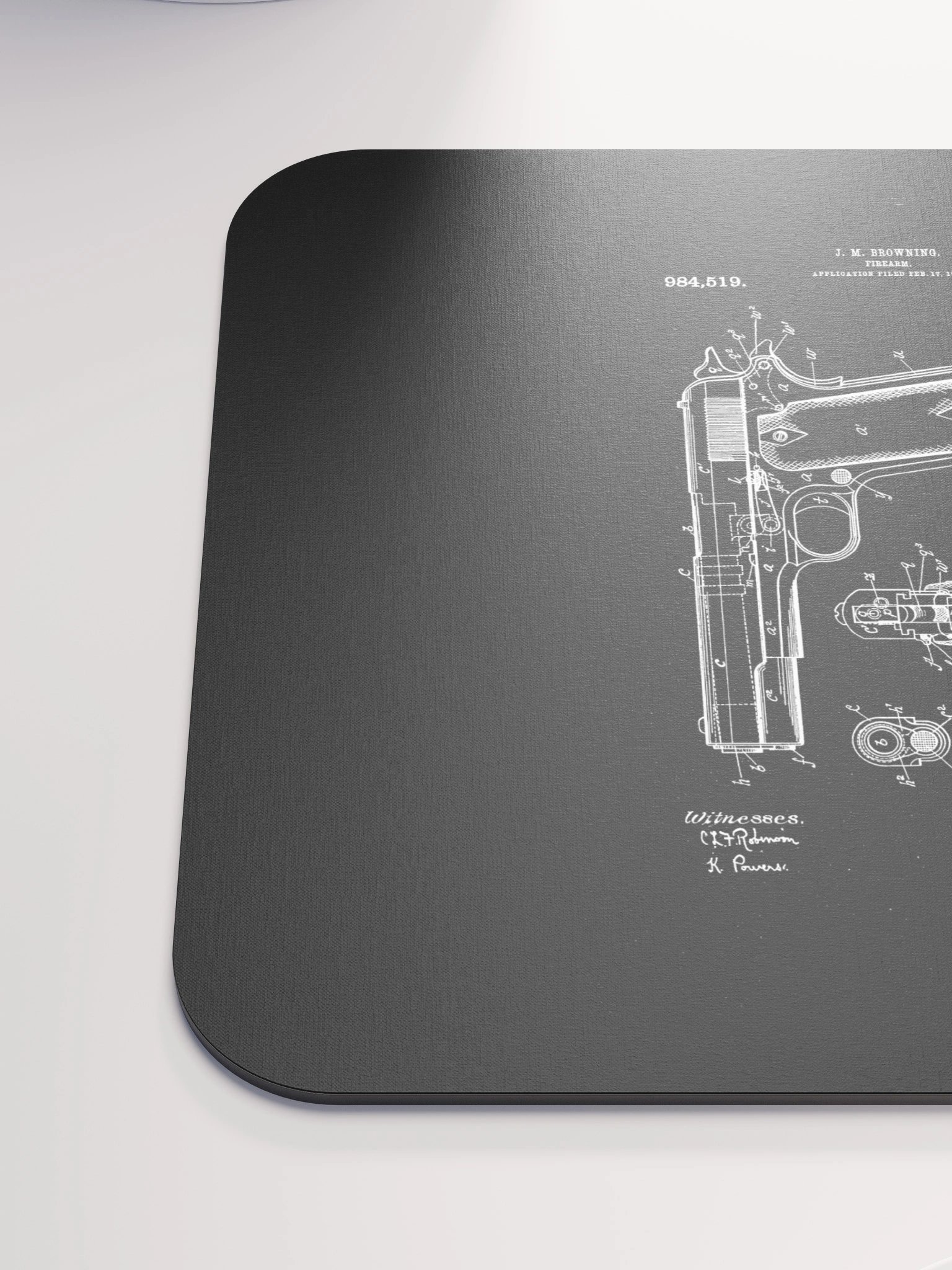 1911 Patent Mousepad product image (6)