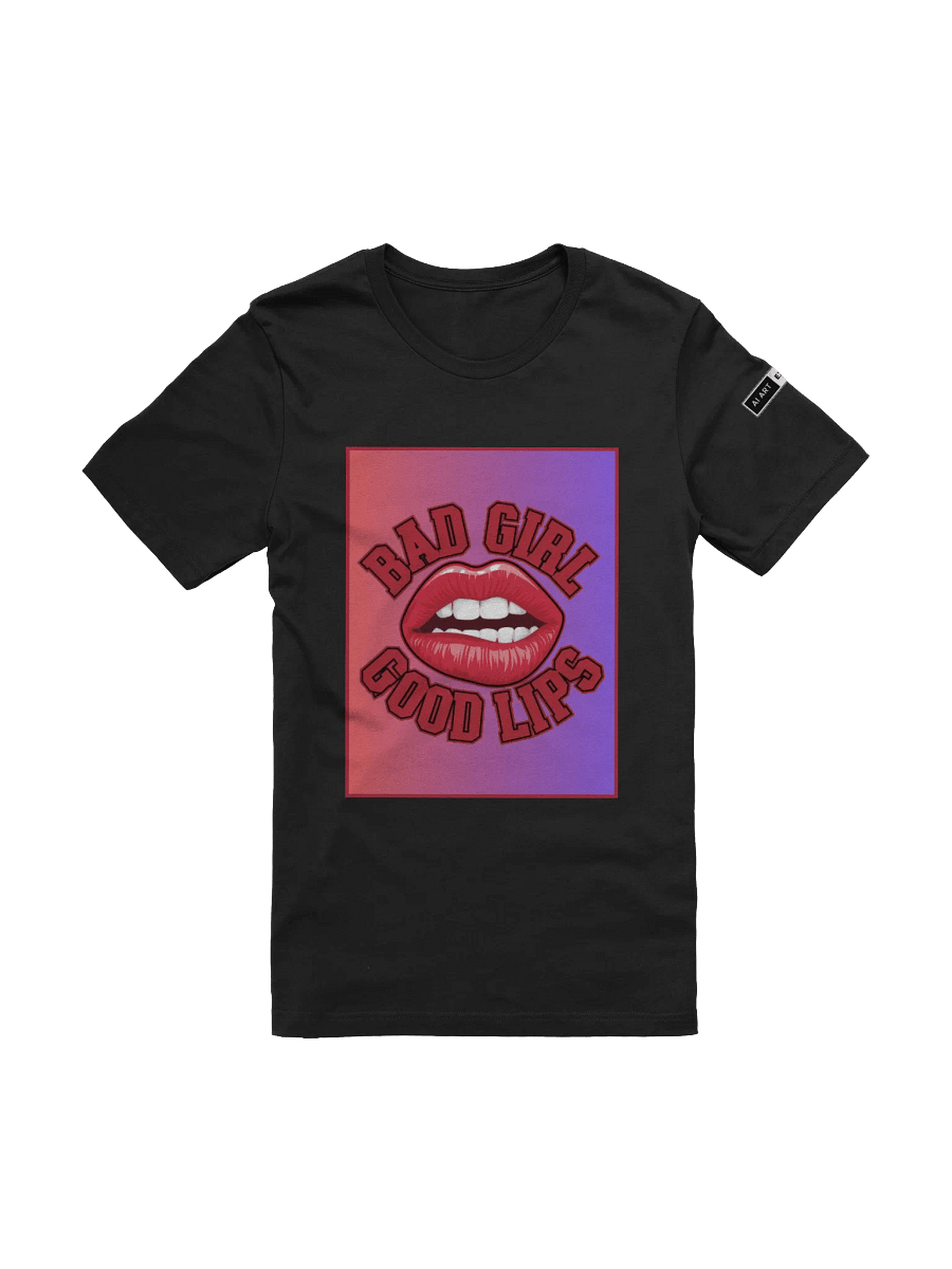 Women "GOOD GIRL GOOD LIPS" supersoft T-Shirt product image (3)