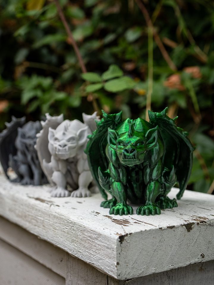 Gregor the Gargoyle - 3D Print Files - Fabled Creatures 01 product image (1)