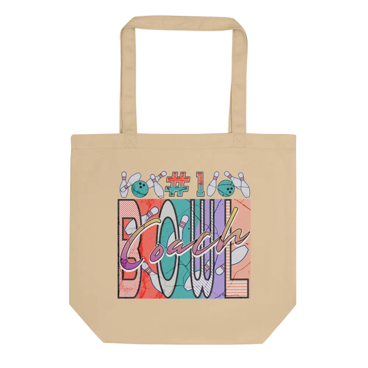 Number 1 Coach Bowling Retro Eco Tote product image (1)
