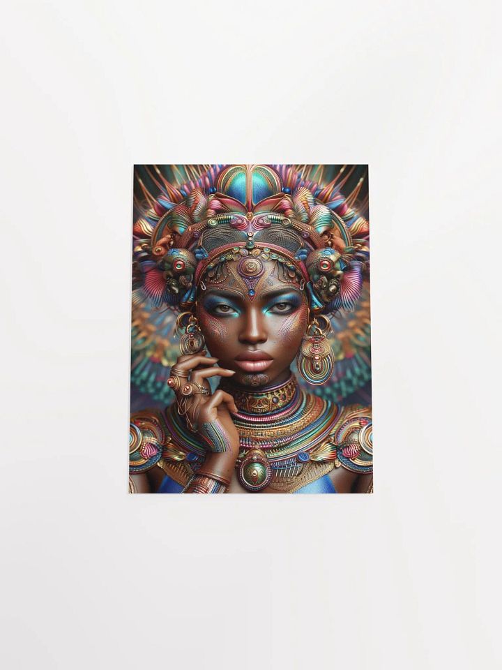 Regal Headdress Matte Poster product image (2)