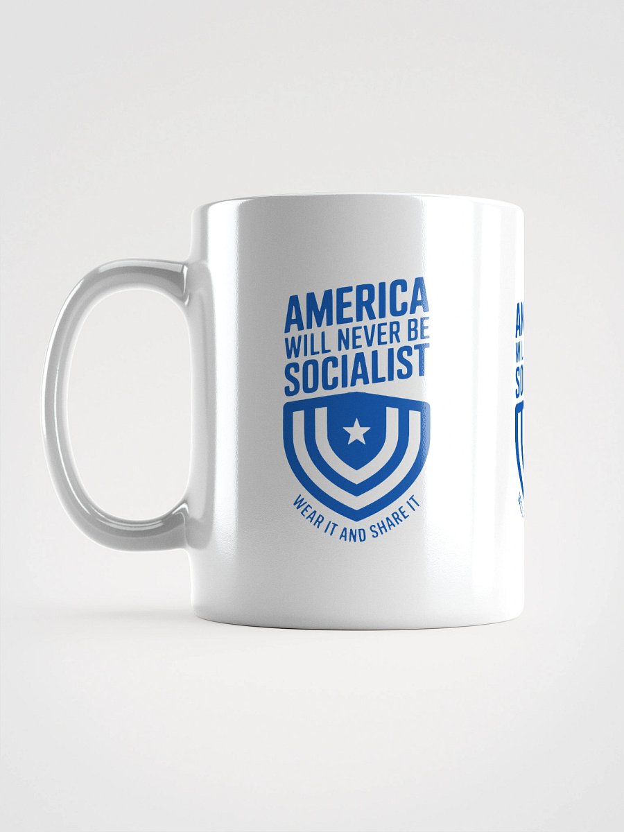 America will never be Socialist Mug - Blue Ink product image (6)