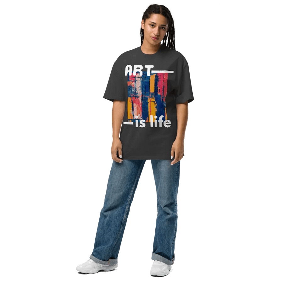 Art is life unisex t-shirt product image (8)