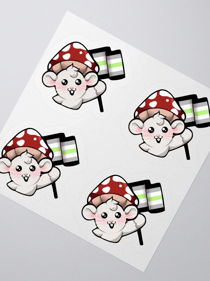 Agender Pride Flag Stickers product image (2)