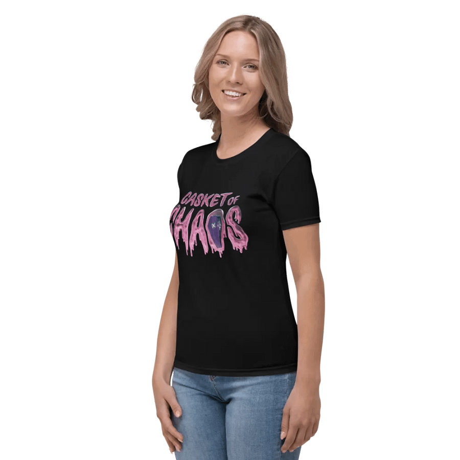 Casket of Chaos [3D Pink] T-Shirts (Women) product image (5)