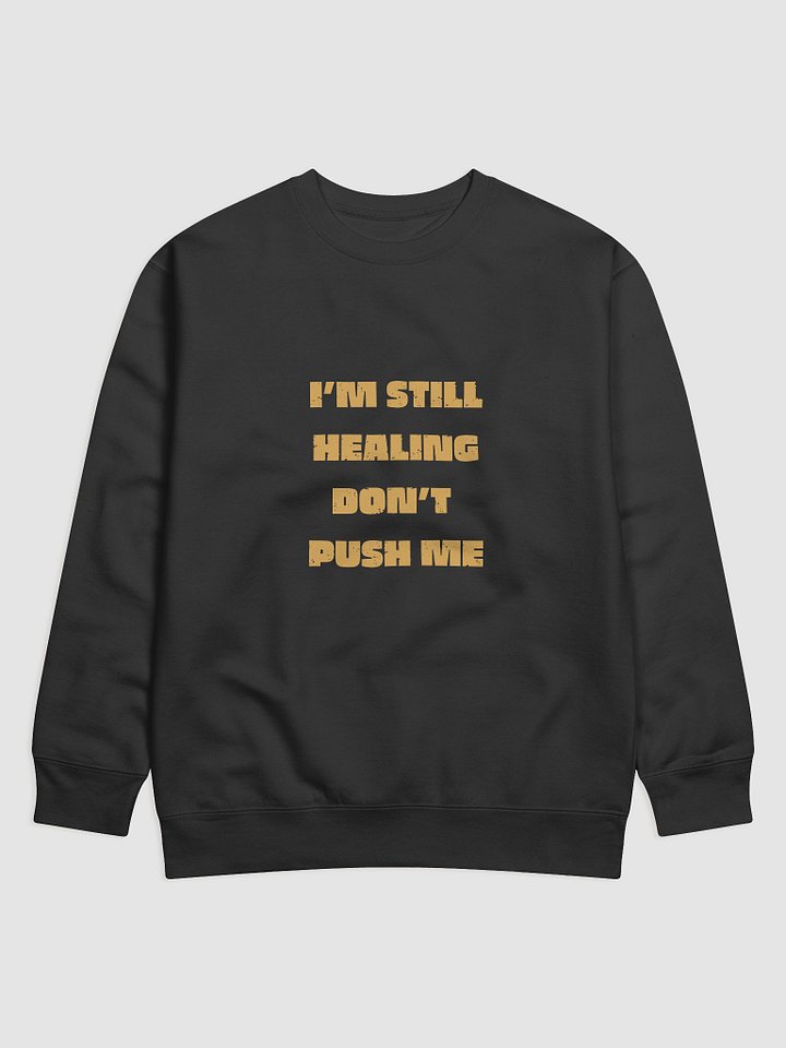 [Sweatshirt] I'm Still Healing Don't Push Me product image (1)