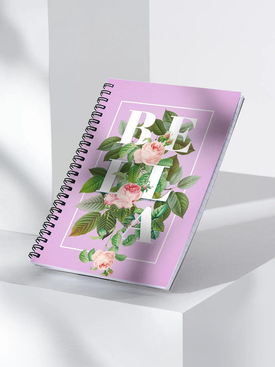 Midnight Bella Spiral Notebook product image (3)