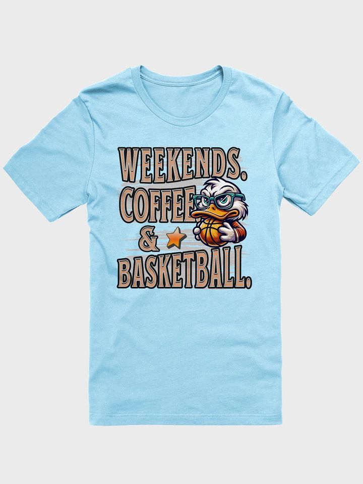 Weekend Coffee And Basketball Duck Tee product image (19)