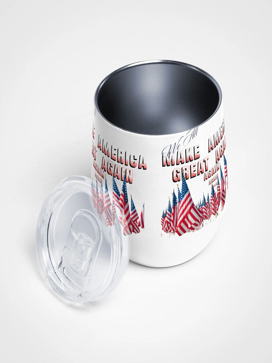 Maga again Wine tumbler moms dads friends product image (3)