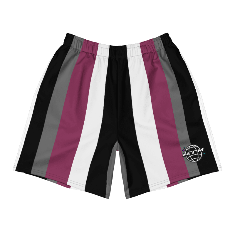 HIM Vintage Style Swim Shorts Red product image (1)