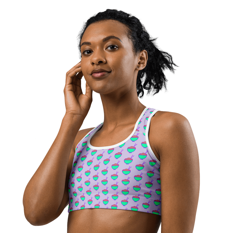 Noodle Crew Sports Bra! (Purple) product image (2)