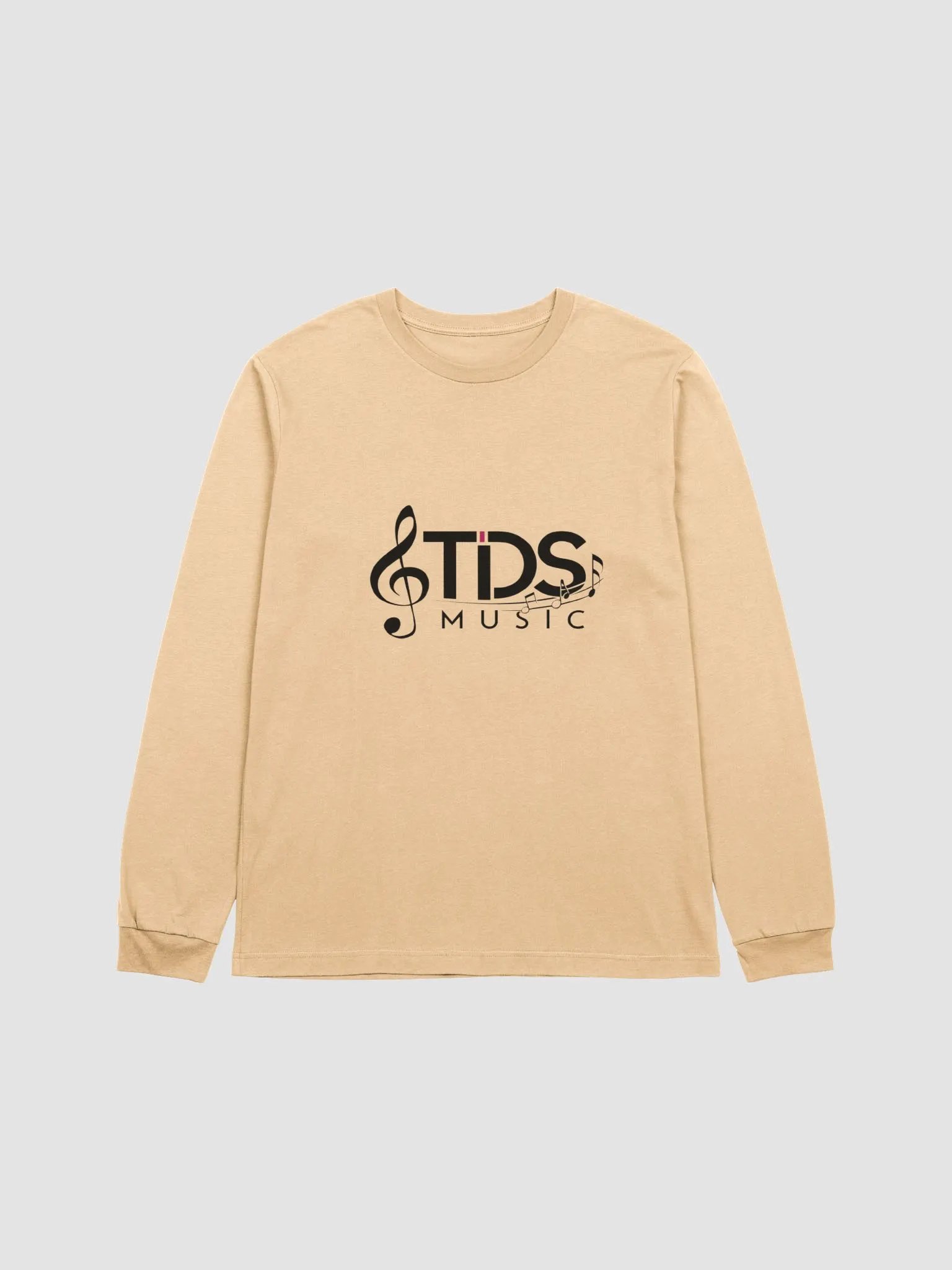 TDS Music Logo Unisex Supersoft Long Sleeve T-Shirt - Treble Clef product image (1)