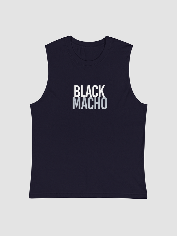[Black Macho] Bella+Canvas Muscle Tank Bella+Canvas 3483 product image (1)
