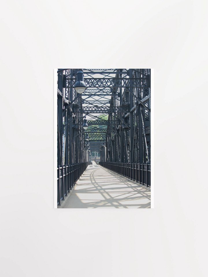 Pittsburgh - Hot Metal Bridge Northbound - print/poster product image (1)