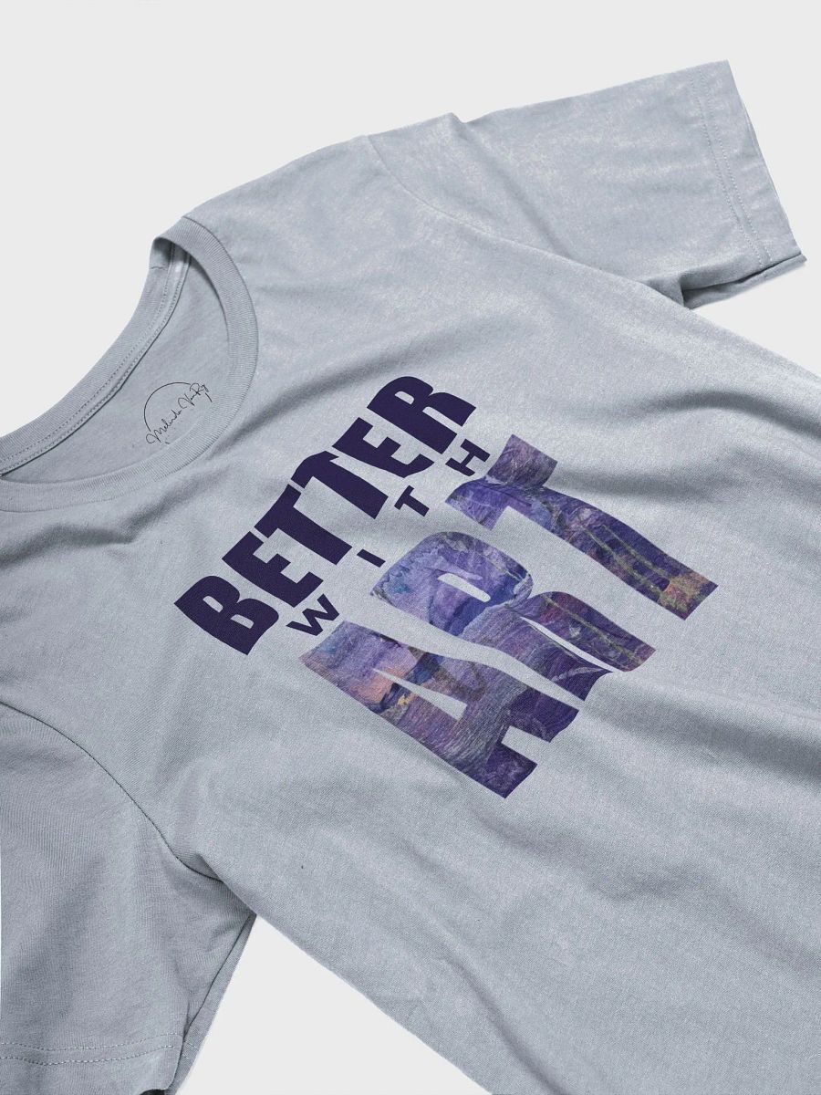 BETTER WITH ART indigo horizon tee product image (6)