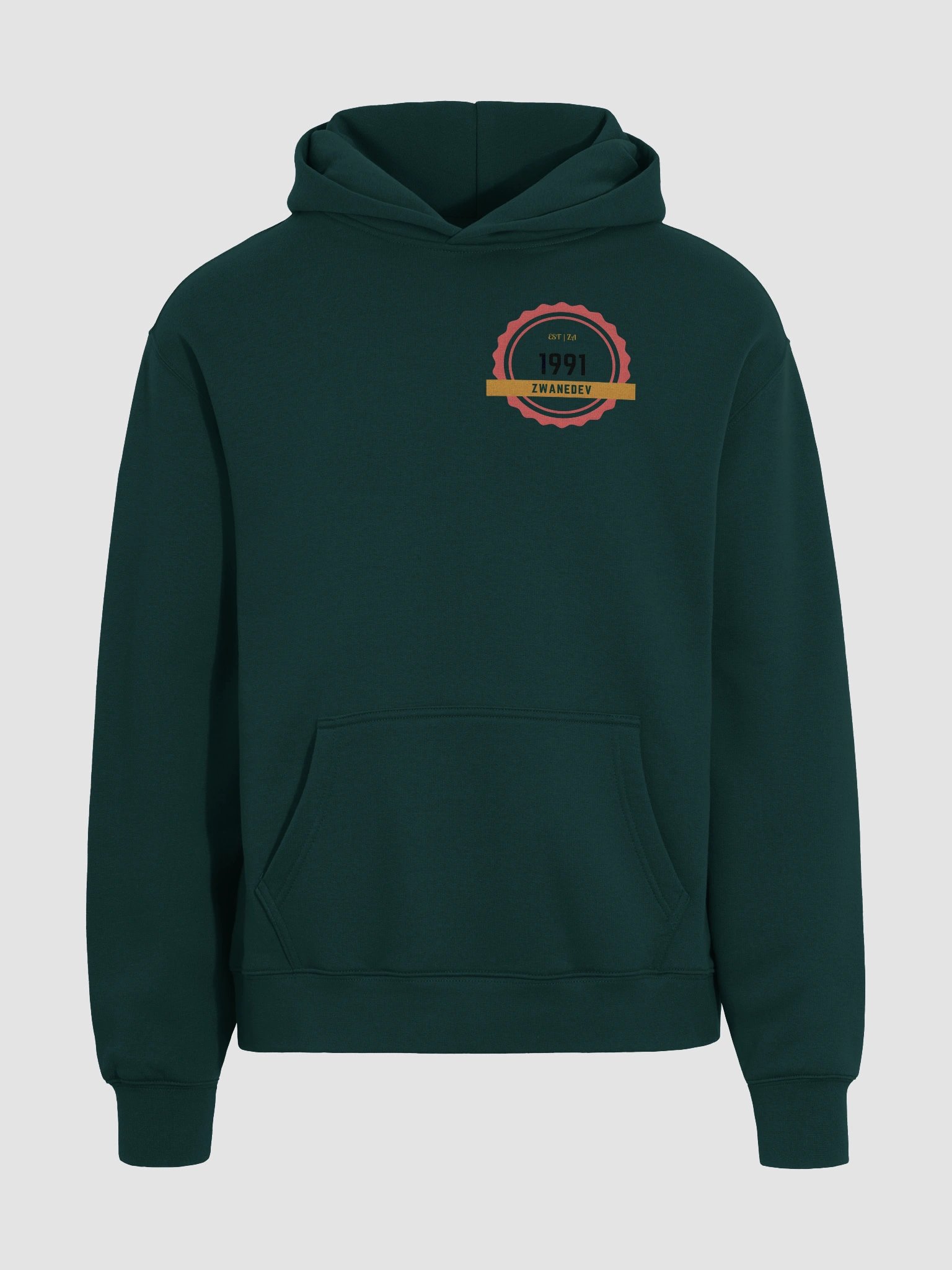 ZwaneDev | Green Simple Hoodi Ξ product image (3)