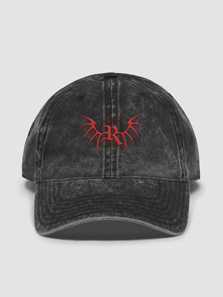 RafaZafar Logo Vintage Wash Dad Hat (red) product image (1)