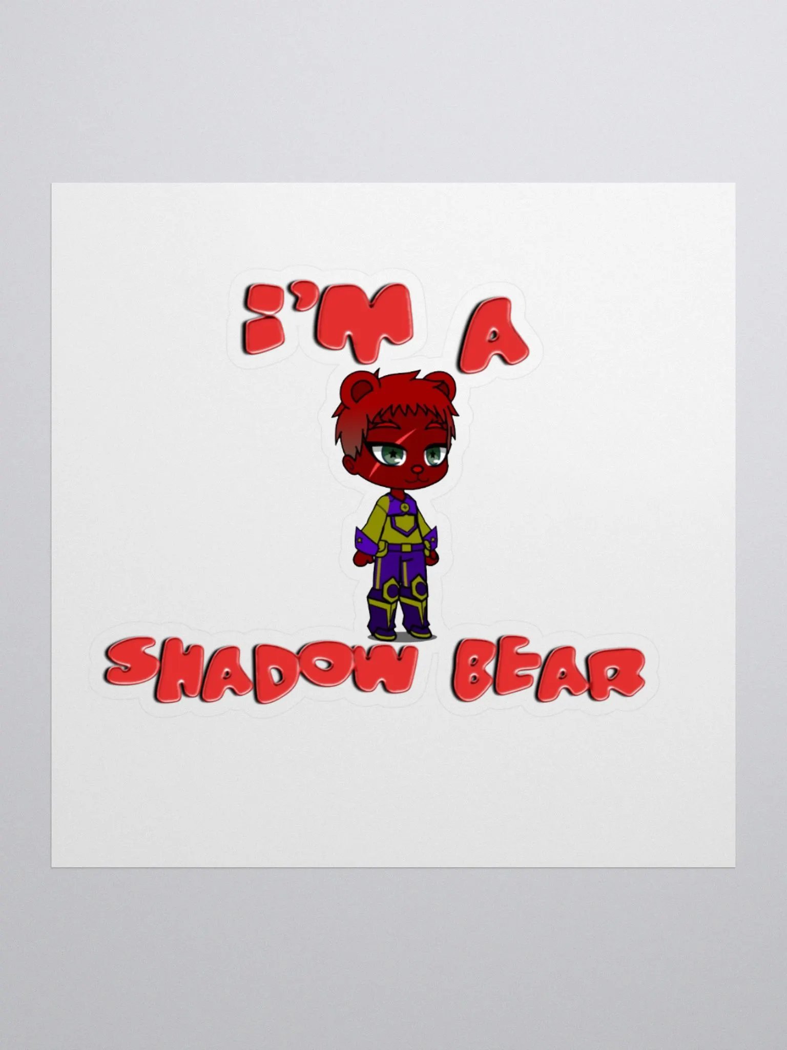 I'm A Shadow Bear - Jasper product image (1)