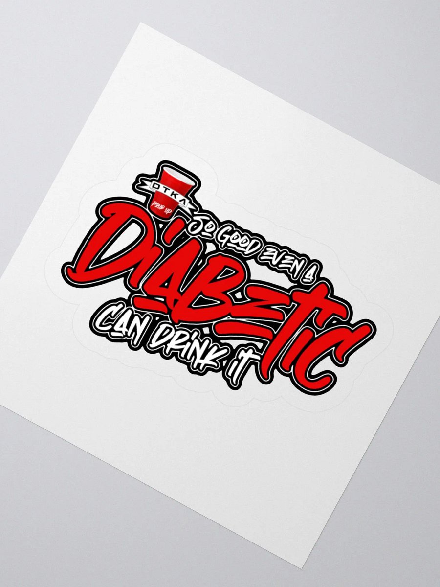 Diabetic Kiss Cut Stickers product image (5)