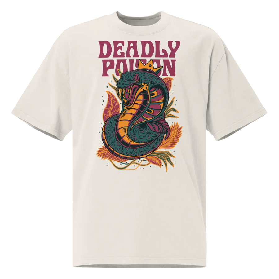 Deadly Poison Oversized Tee product image (3)
