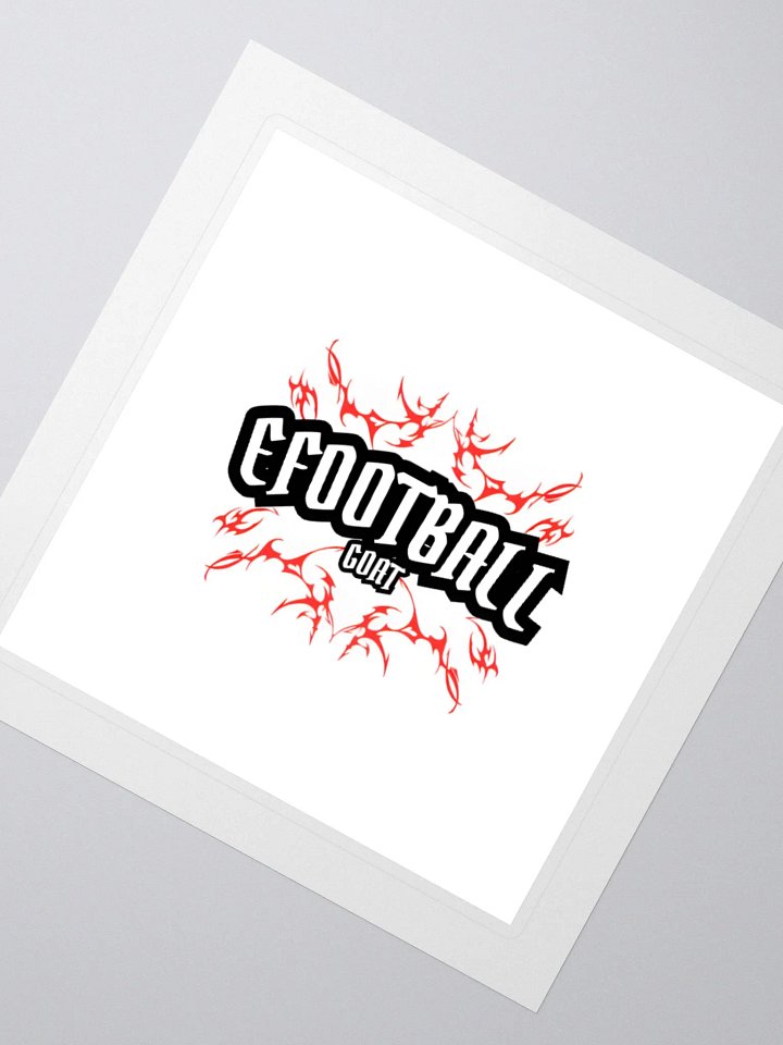 Flaming GOAT Kiss Cut Stickers product image (5)
