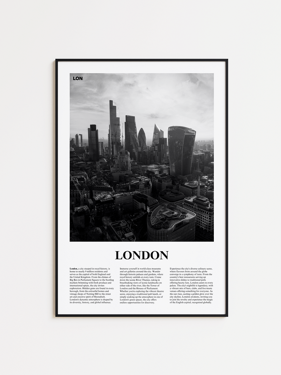 London 03 Newspaper Poster product image (1)