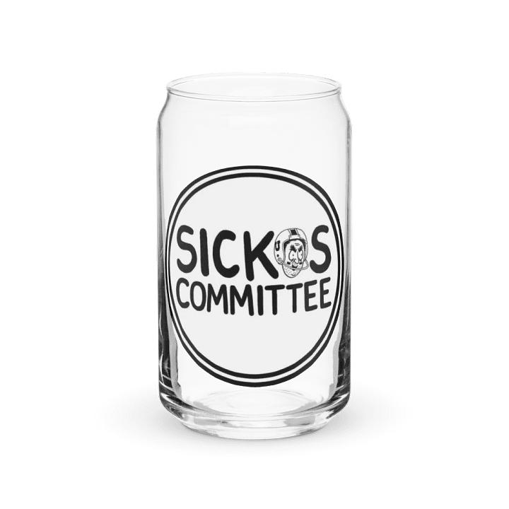 Sickos Committee Logo 16 oz Glass product image (2)