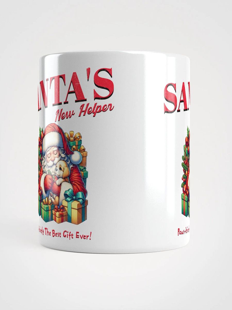 Santa's New Helper - Dog Lovers White Mug product image (14)