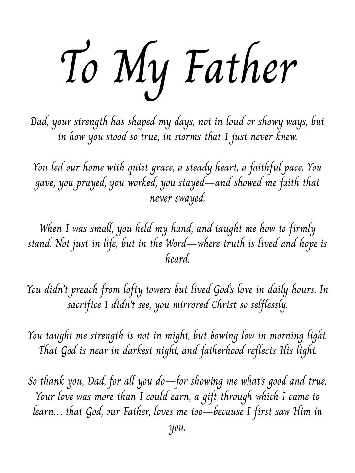 To My Father product image (2)