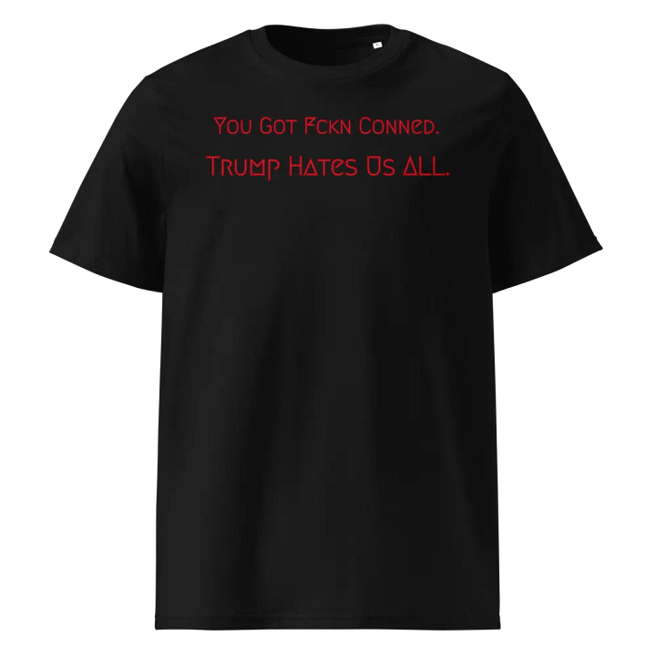 Resistor, You Got Fckn Conned (words only), NSFW Tee product image (1)