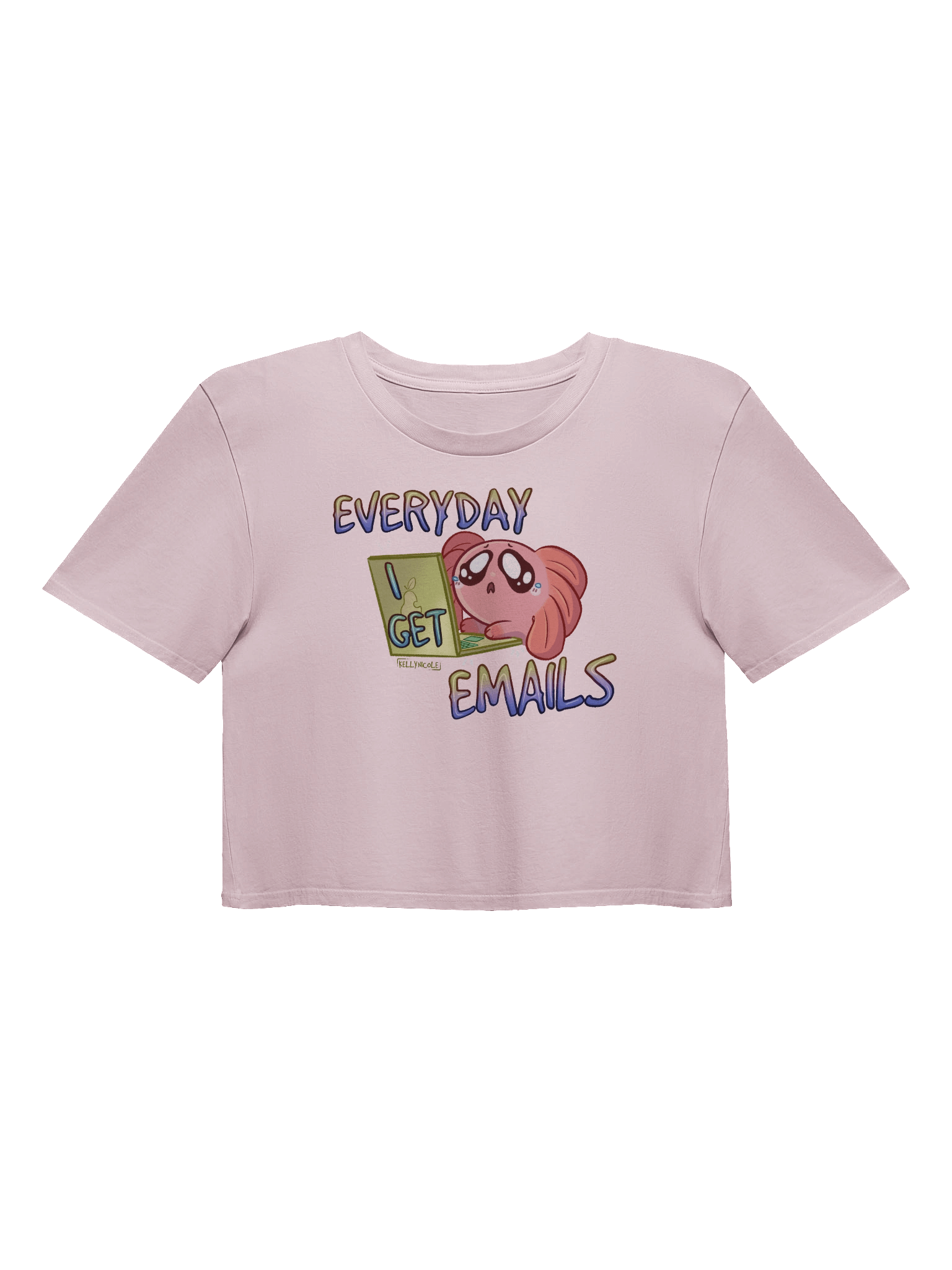 Everyday I Get Emails Spud Crop Top product image (41)