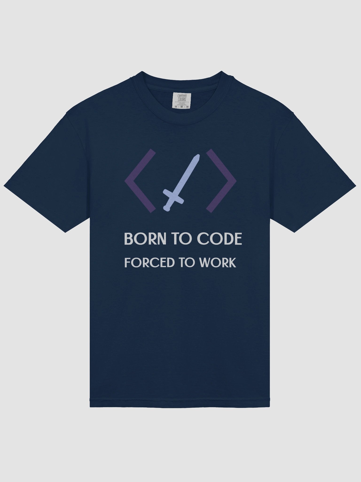 Warrior's Pride Purple Sword T-Shirt product image (20)