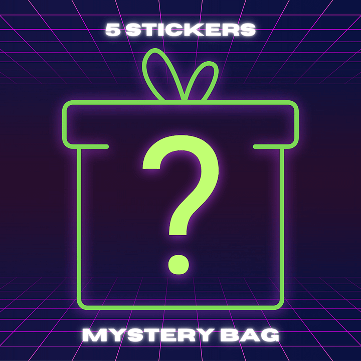 Medium Mystery Sticker Bag (5 Stickers) product image (1)