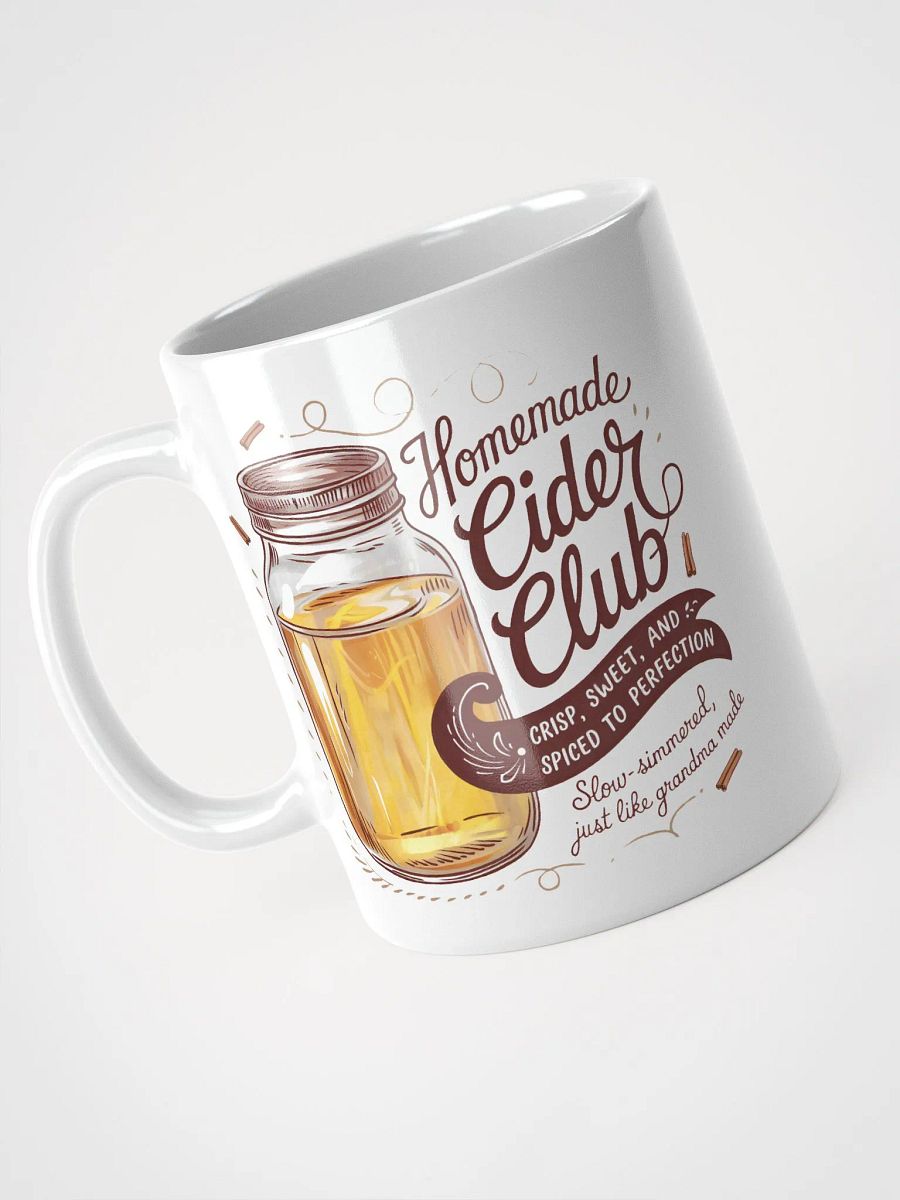 Homemade Cider Club White Glossy Mug product image (7)