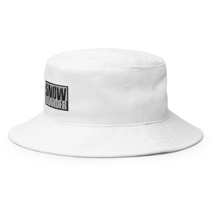 Snowboarder Logo | Bucket Hat (White) product image (2)