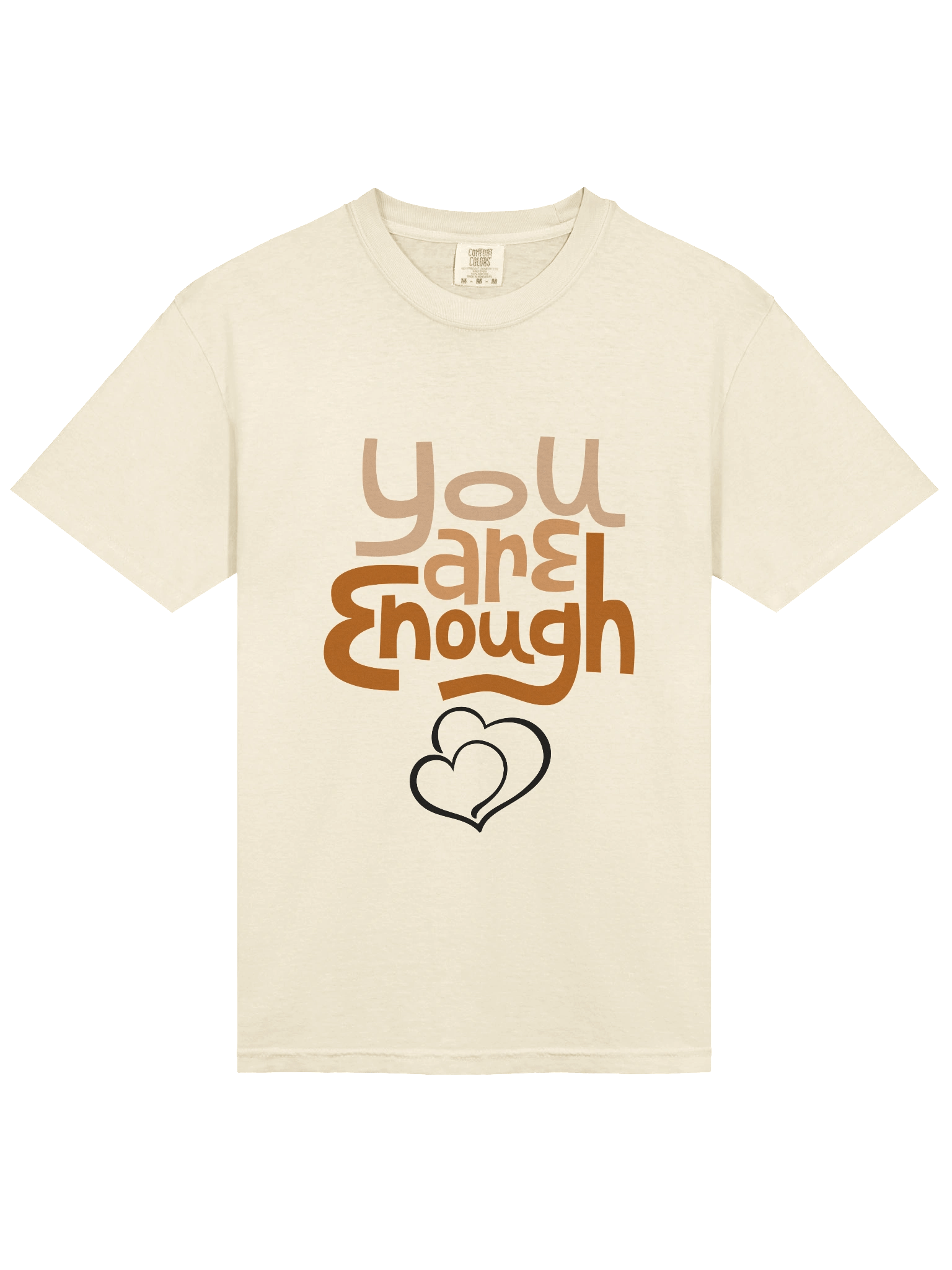 You Are Enough Comfort Colors Tee product image (13)