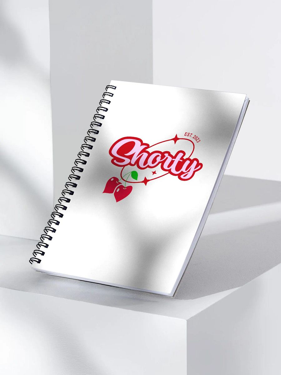 Shorty Heart Shaped Cherries Spiral Bound Notebook product image (3)