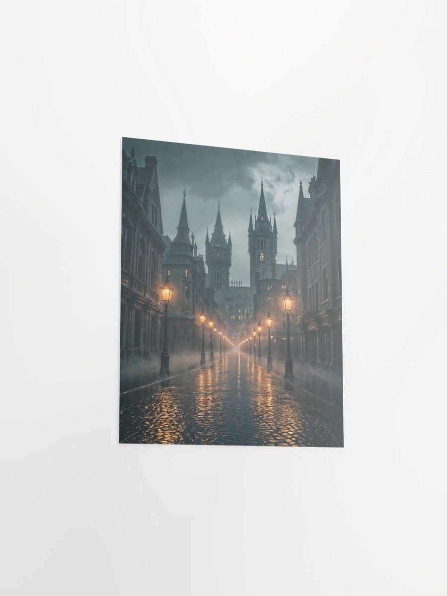 Gothic Rainlit Reverie Matte Poster product image (19)